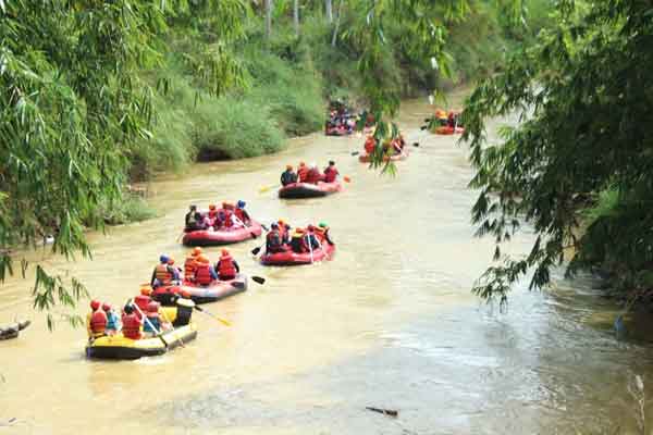 Rafting Way Semong Tanggamus