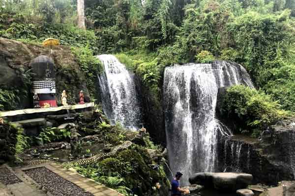 tips berkunjung taman beji griya waterfall
